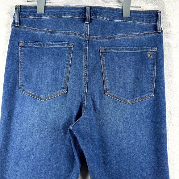 Jessica Simpson Women's Skinny Jeans High Rise Stretch Five Pockets Blue Size 12 - Picture 5 of 10